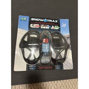 Snow ice Traction Snowtrax for  Large-XL, fits MEN 8-12 WOMEN 9.5+ outdoor shoes
